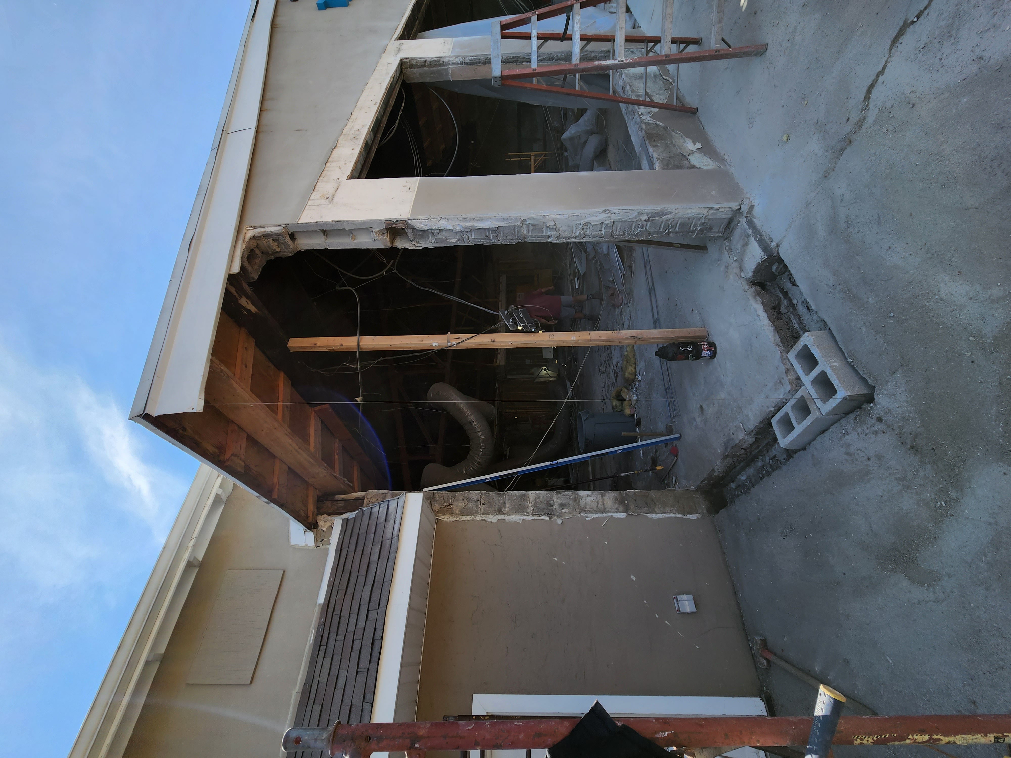 Interior demolition phase 3