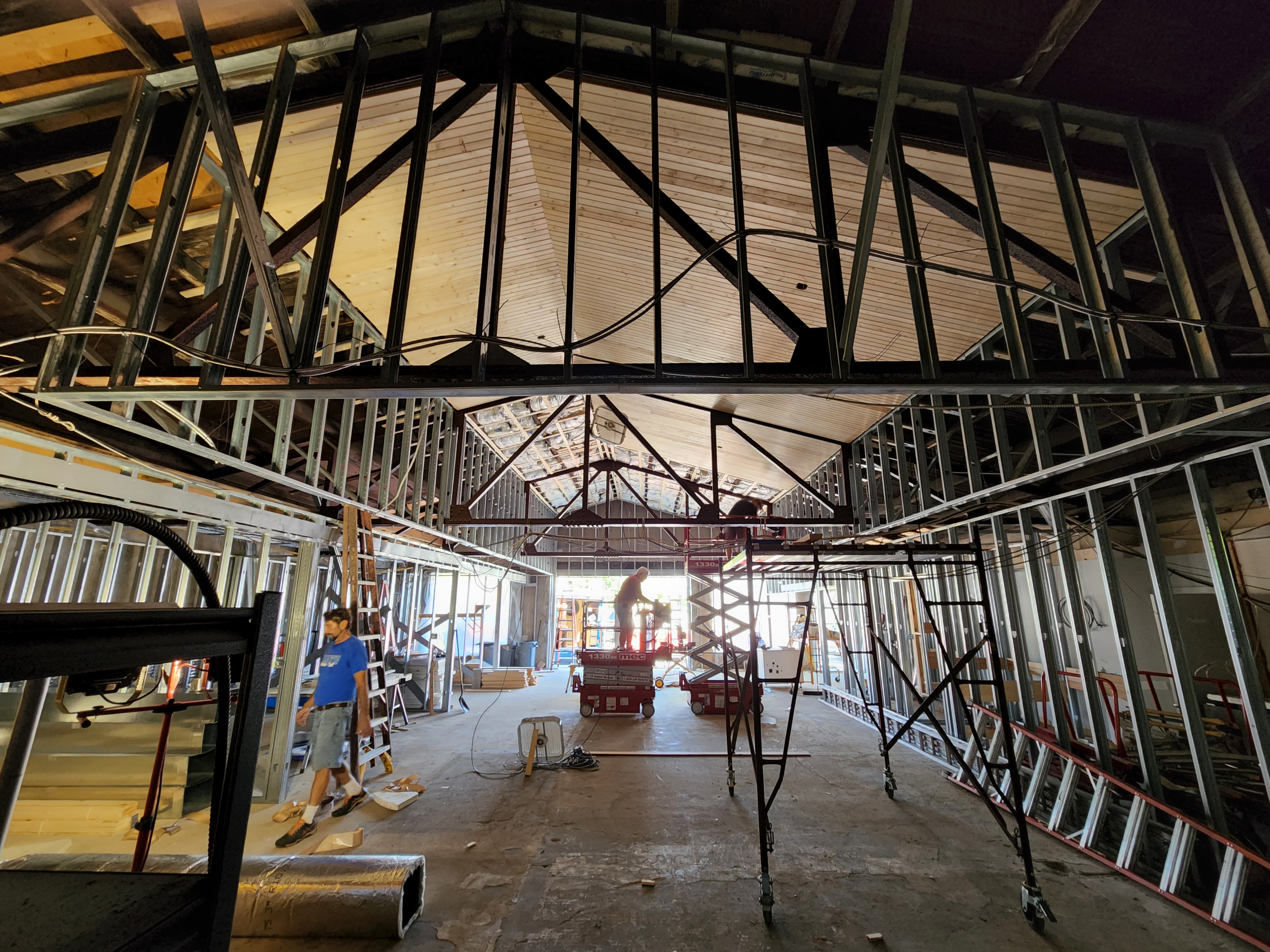 Structural framing work 2